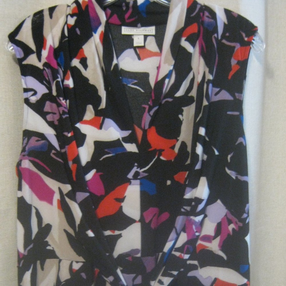 Dress, mid-calf length, size L